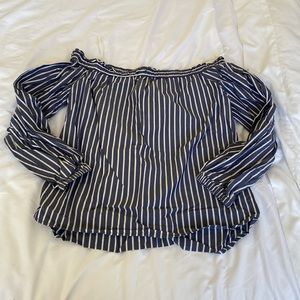 J. Crew long sleeve off the shoulder top